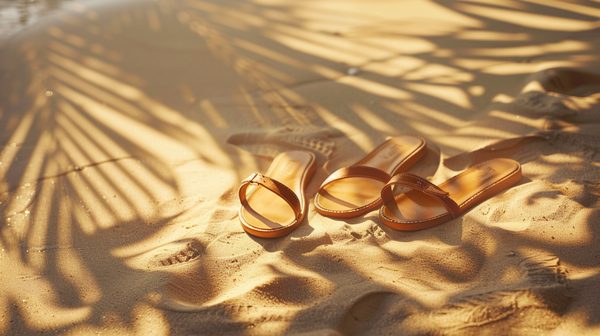 Élégance estivale : les incontournables sandales les tropéziennes par m. belarbi